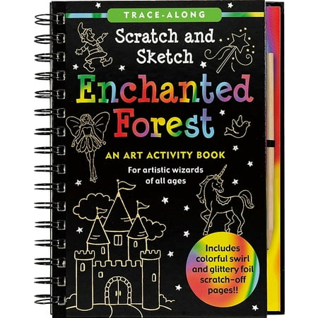 Scratch & Sketch Enchanted Forest (Trace-Along) (Hardcover)