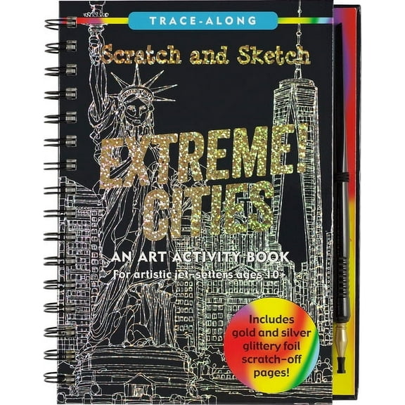Scratch & Sketch Extreme Cities (Trace Along), 9781441334107, Paperback,