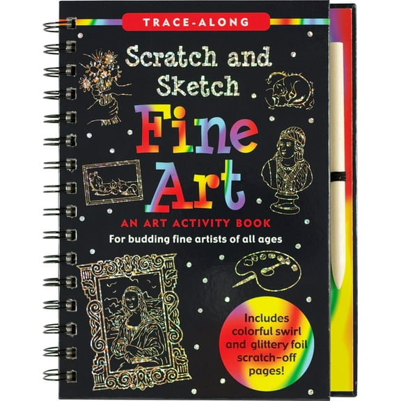 Scratch & Sketch Fine Art (Trace Along), (Hardcover)