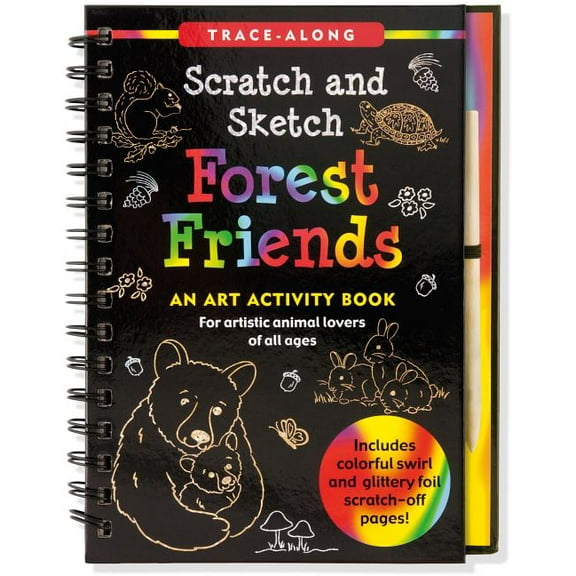 Scratch & Sketch Forest Friends, (Hardcover)