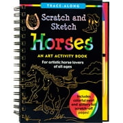 Scratch & Sketch Horses Hardcover