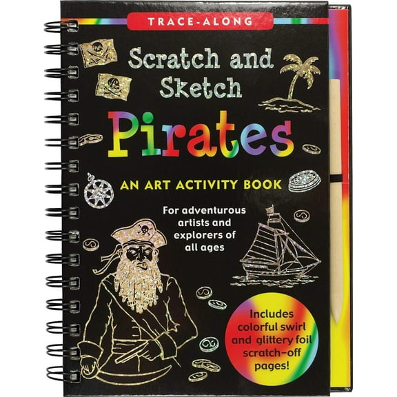 Scratch & Sketch Pirates (Trace Along)