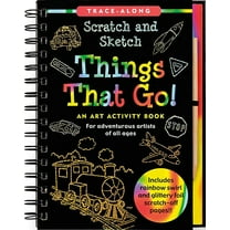 Scratch & Sketch Things That Go (Trace-Along) (Hardcover)