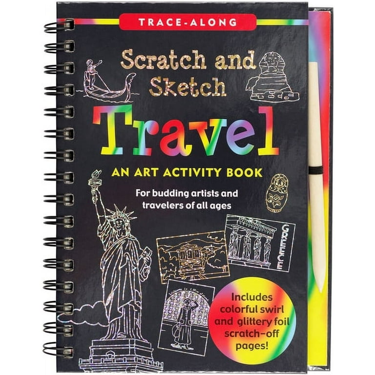 Scratch Art: Around The World [Book]