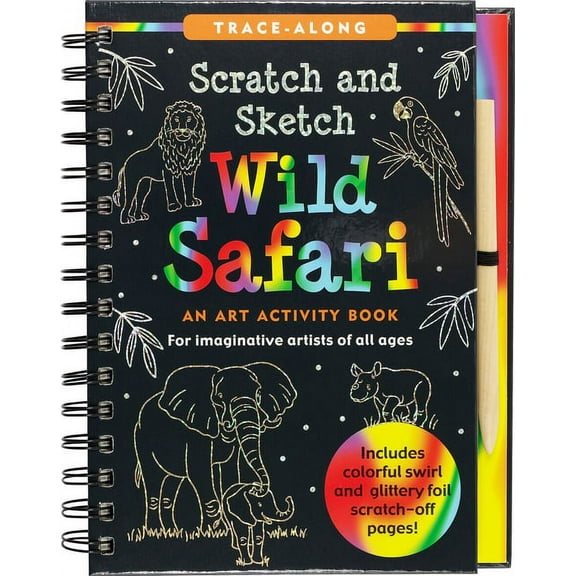 Scratch & Sketch Wild Safari (Trace Along) (Hardcover)