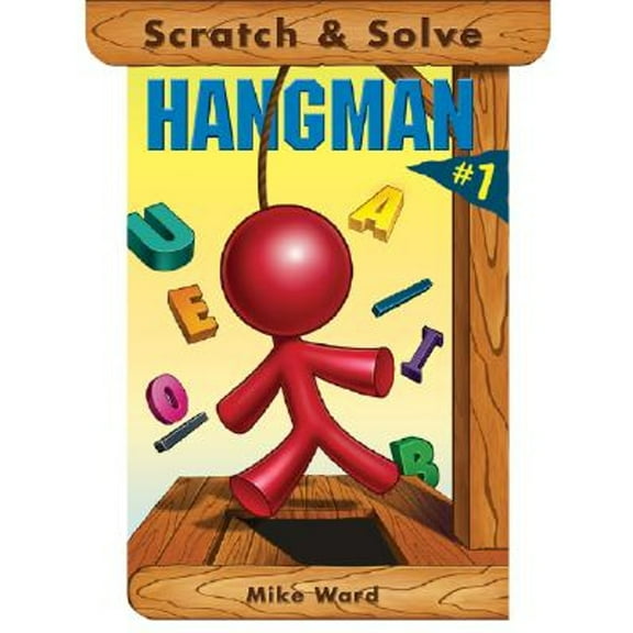 Pre-Owned Scratch &amp; Solve Hangman, No. 1, 9781402725791, Paperback,