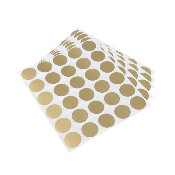 Scratch Stickers Labels Dot Sticker Wedding Games Tickets Metallic Paper Stick Diy Circle Round Offs Off