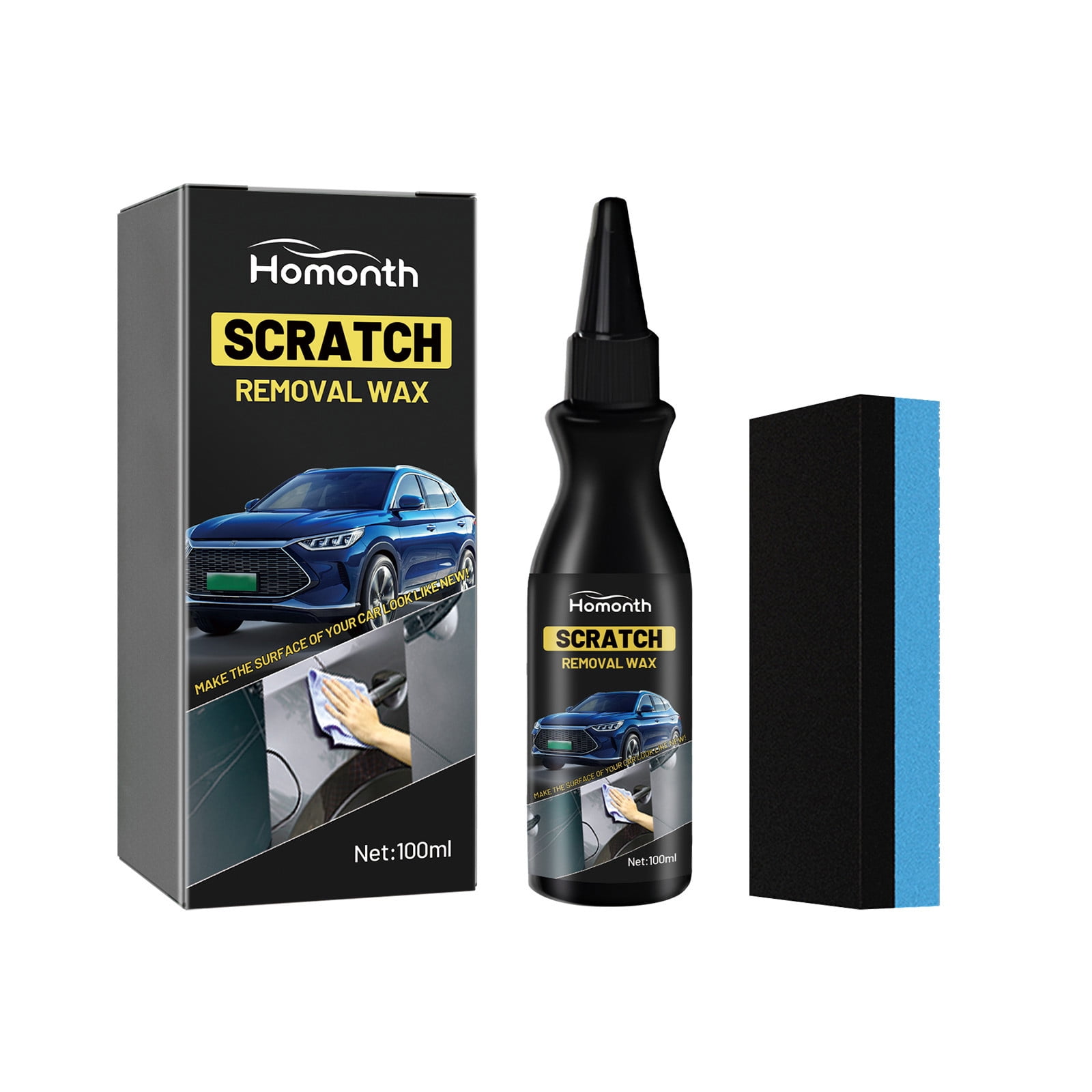 Scratch and Swirl Remover Kit Car Scratch Remover for Deep Scratches