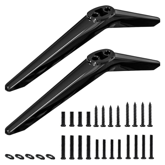 Scratch Television Base For 28 65 Inch Televisions ABS Construction 80lbs Support