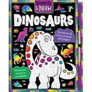Scratch and Draw Scratch and Draw Dinosaurs A Creative Scratch Art & Drawing Activity Book for Children Aged 5+, Hardcover