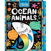 Scratch and Draw Scratch and Draw Ocean Animals A Creative Scratch Art & Drawing Activity Book for Children Aged 5+, Hardcover