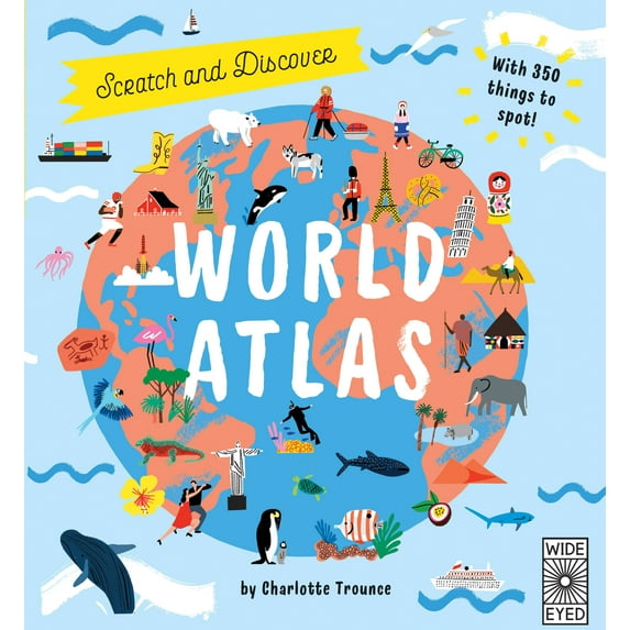 Scratch and Learn: Scratch and Learn World Atlas (Hardcover)