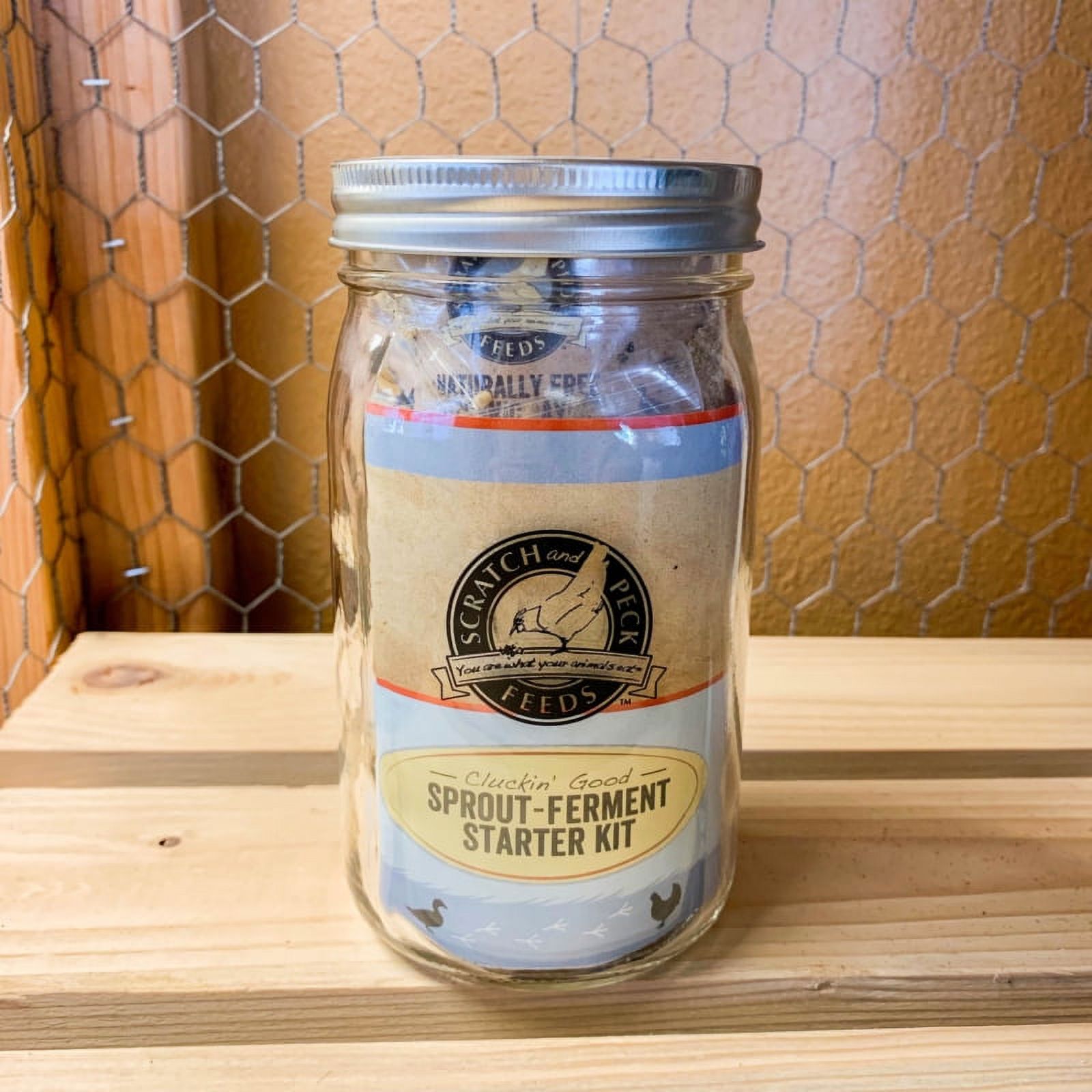 Scratch and Peck Feeds Cluckin Good Organic Sprout Fermentation Starter