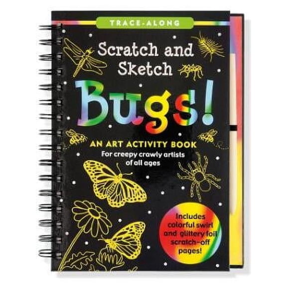 Scratch and Sketch Bugs (Trace Along)