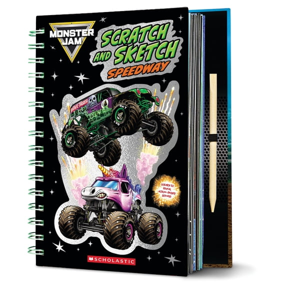 Scratch and Sketch Speedway (Monster Jam), (Paperback)