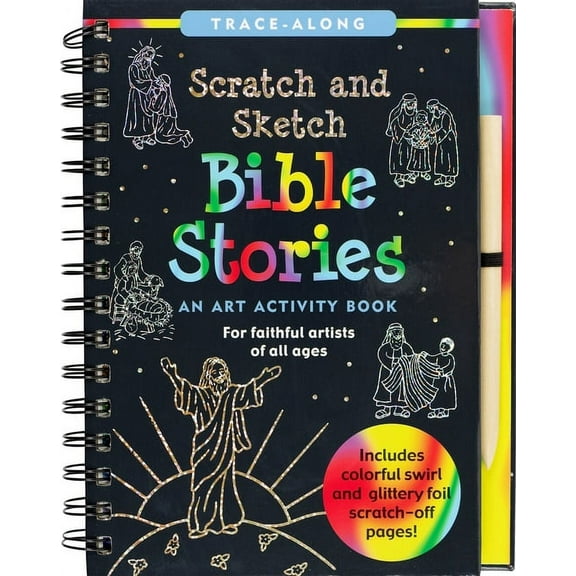 Scratch and Sketch Trace-Along Scratch & Sketch Bible Stories (Trace Along), (Hardcover)