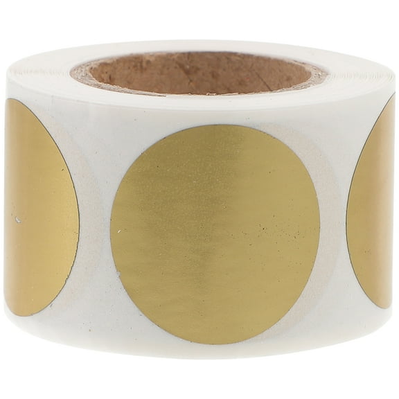 Baking Stickers Scratch off Stickers 2.50X2.50X0.01CM Golden