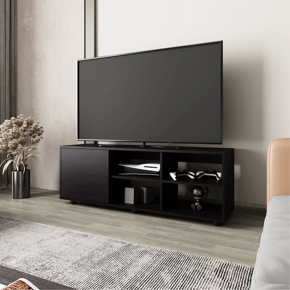 Scratch - resistant Coating for Daily Wear / TV Stand with Functional Shelving