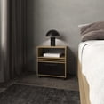 thumbnail image 1 of Scratch - resistant Surface & Hidden Storage / Modern Bedside Cabinet for Bedroom, 1 of 4