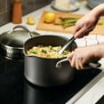 thumbnail image 1 of ScratchDefense Nonstick Induction Sauce Pan with Lid, 3 Quart, Aluminum Graphite, 1 of 9