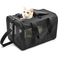 ScratchMe Pet Travel Carrier Soft Sided Portable Bag for Cats, Small