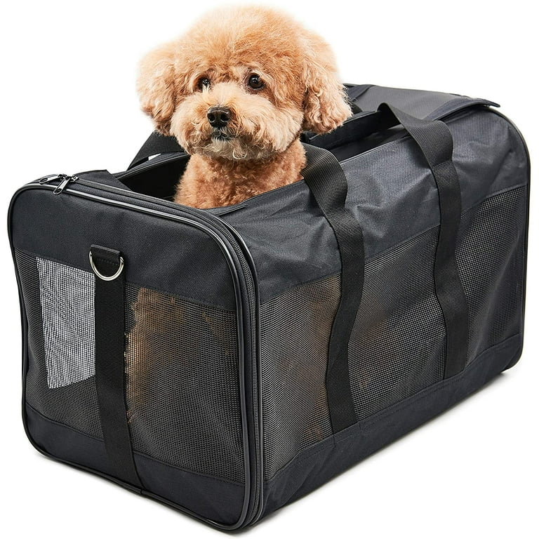 Cat Carrier Bag, Soft-Sided Pet Carrier Airline Approved, Durable