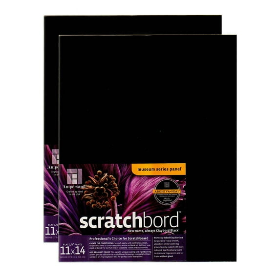 Scratchbord 11 in. x 14 in., each (pack of 2)