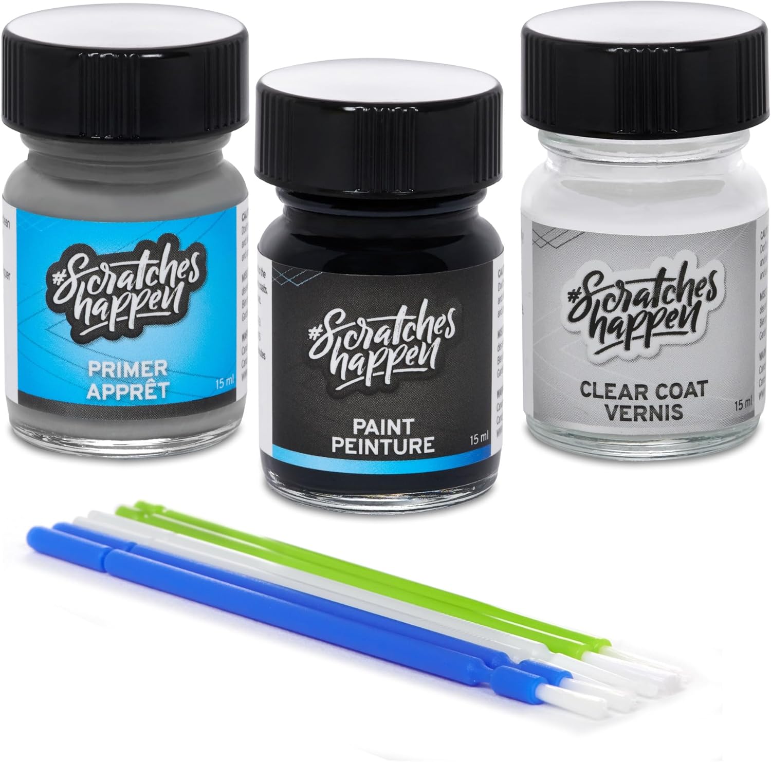 ScratchesHappen Exact-Match Touch Up Paint Kit - Mosaic Black Metallic ...