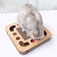 thumbnail image 1 of Scratching Pad Ball Track Cat Toy for Indoor Cats,Round Busy Box Scratcher with Bell Ball, 1 of 6