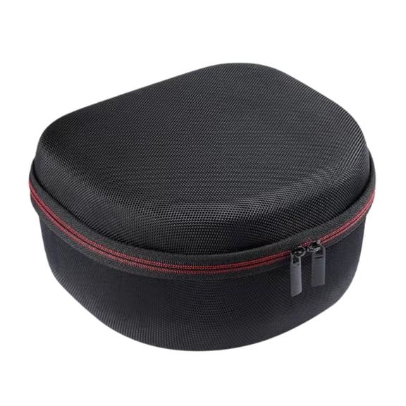 Scratchproof Carrying Bag for Leight Impacts Earmuff and Glasses Hard Case Shockproof Double Zippers Storage Case