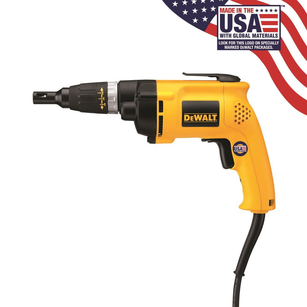 Scrdrvr Crdd Dw257 120V 6.2A Dewalt Electric Screwgun DW257 Steel 028876257007