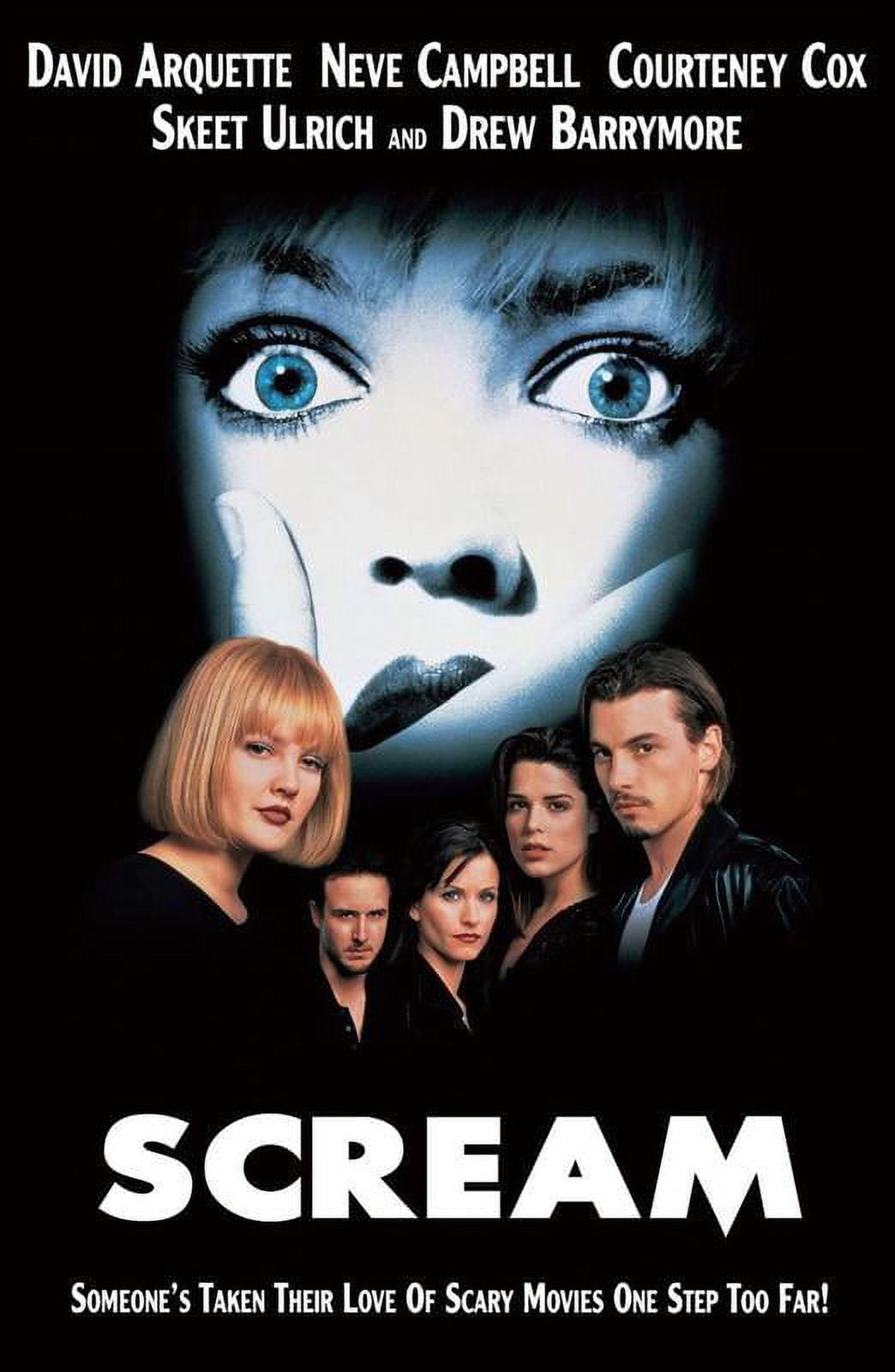 Scream 1996 Movie Poster Frameless Gift 12 x 18 inch（30cm x 46cm