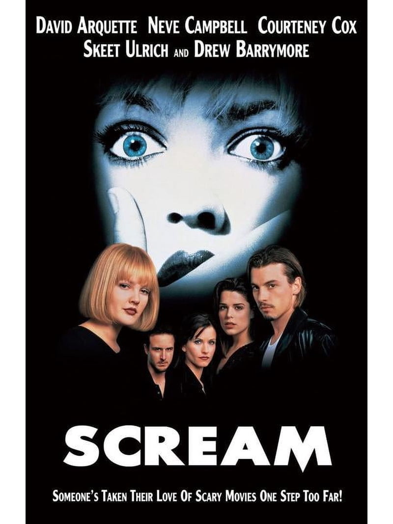 Scream - 1996 Movie Poster Frameless Gift 16x24Inch,40x60cm