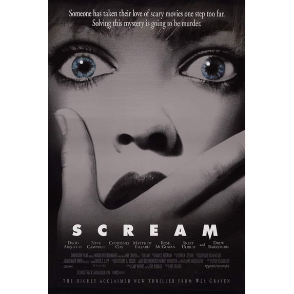 Scream - 1996 Movie Poster