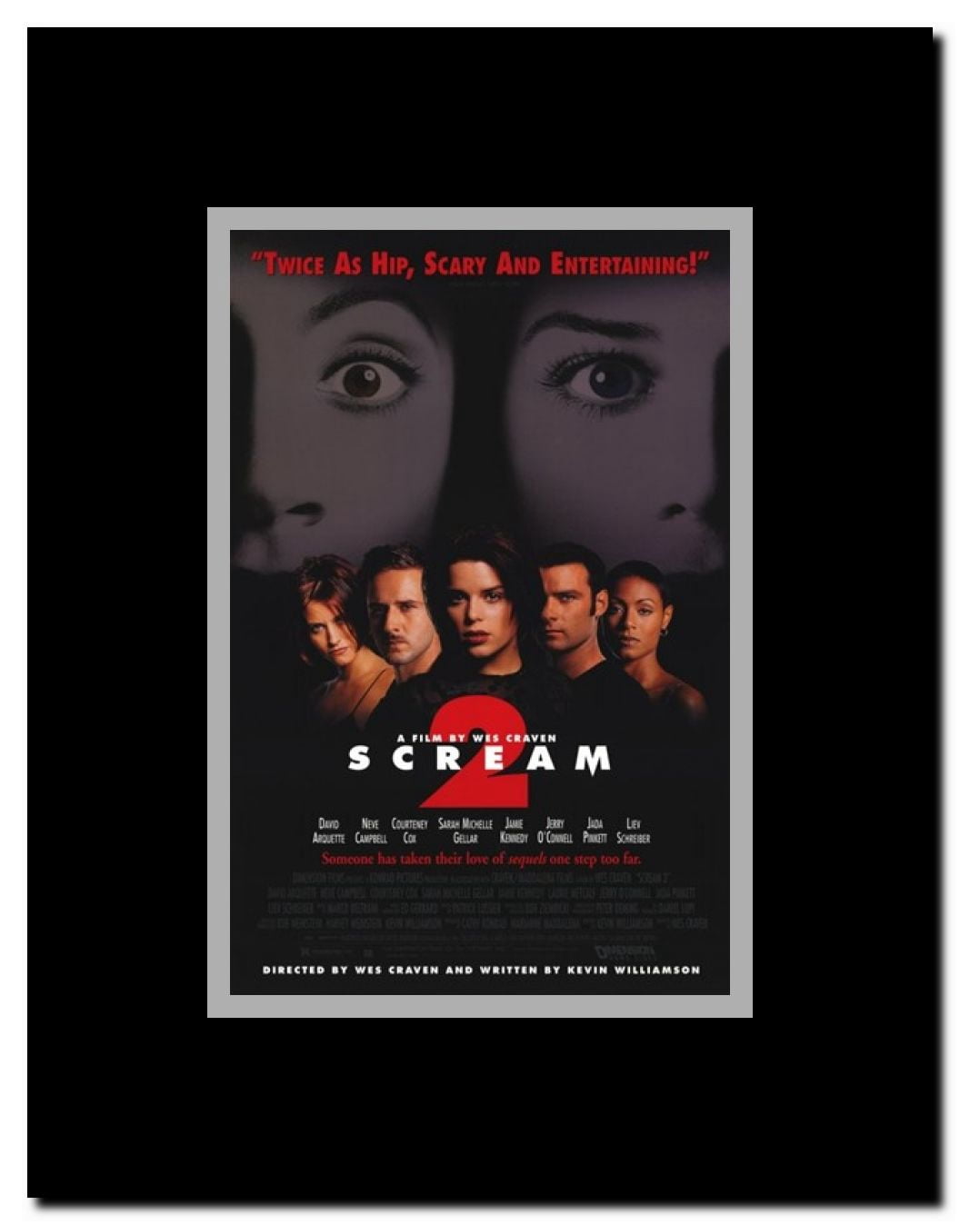 Scream 2 Framed Movie Poster