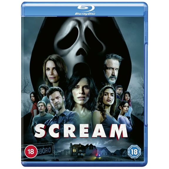 Scream (2022) (Blu-ray) Dylan Minnette Jack Quaid Jenna Ortega Jasmin Savoy Brown Courteney Cox