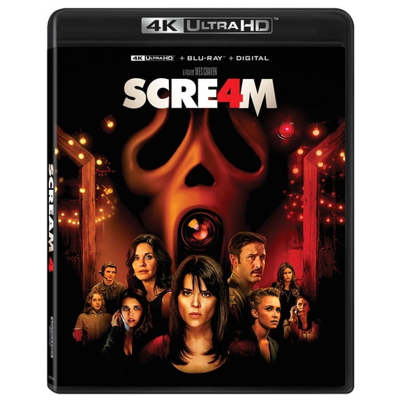 Scream 4 (4K Ultra HD+ Blu-ray+ Digital Copy) Lionsgate, Horror