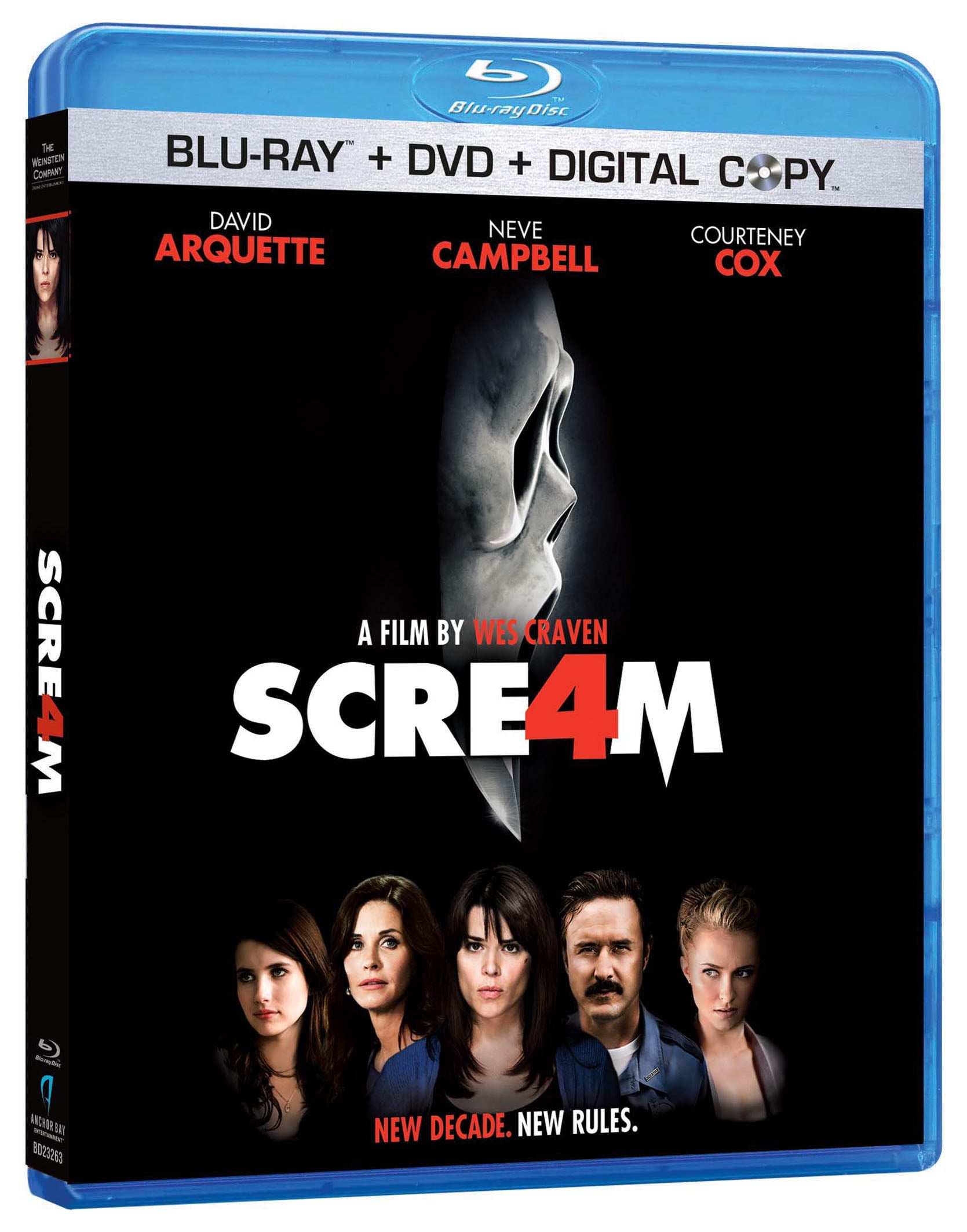 LIONSGATE HOME ENTERTAINMENT Scream 4 (Blu-ray + DVD) Horror, Lionsgate