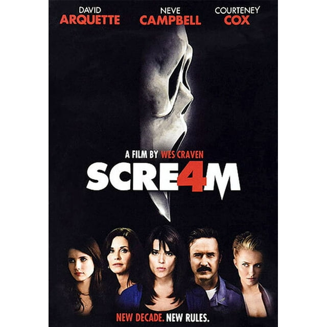 Scream 4 (DVD), TWC, Horror