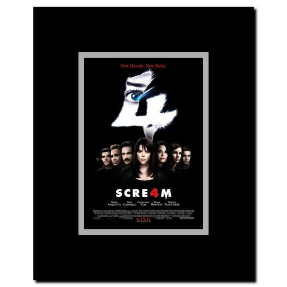 Scream 4 Framed Movie Poster