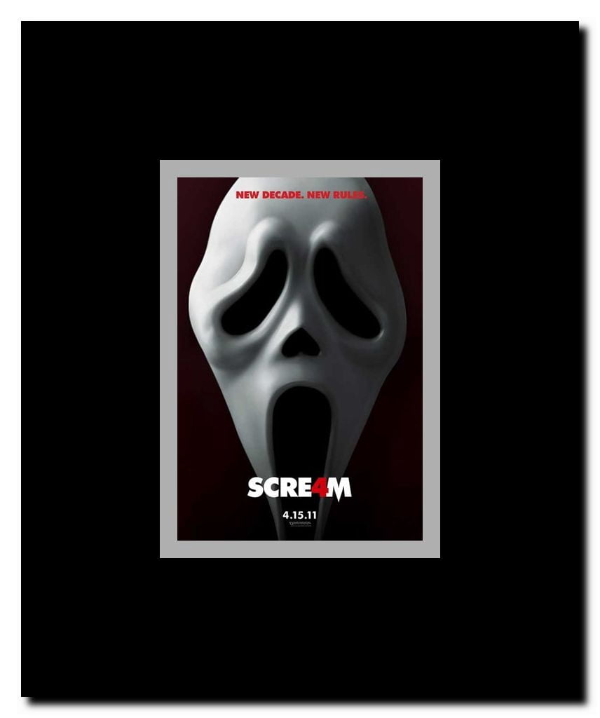 Scream 4 Framed Movie Poster