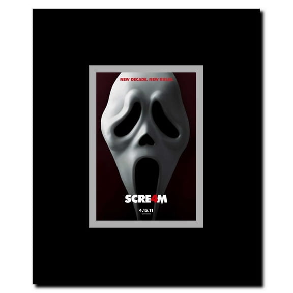 Scream 4 Framed Movie Poster