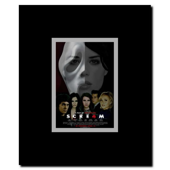 Scream 4 Framed Movie Poster