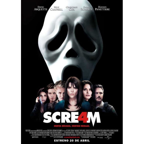 Scream 4 Movie Poster Print (27 x 40) - Item # MOVEB91883