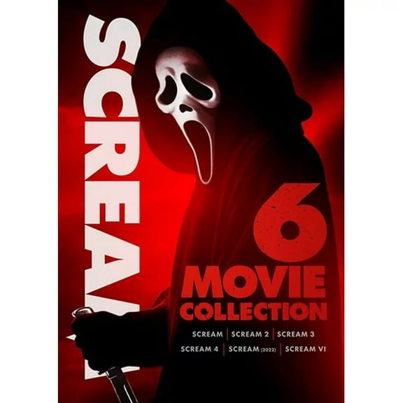 Scream 6-Movie Collection (DVD), Paramount, Horror