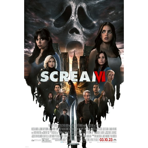 Scream 6, &Scream VI 2023 Movie Poster 12x18inch (30x46cm) poster, perfect for any room! Frameless art Wall Art Gift