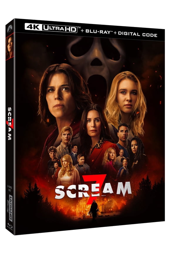 Scream 7 (4K Ultra HD + Blu-ray + Digital Copy) Paramount Pictures Corporation, Horror
