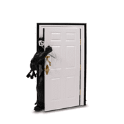 Scream 7 Ghostface Door Popcorn Bucket, 9-Inch Horror Movie Collectible Container for Movie Night & Halloween Decor & Gift by Guvpev