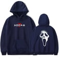thumbnail image 1 of Scream Ghostface Horror Movies Merch Hoodie - Unisex Fashion Long-Sleeve Casual Sweatshirt, 1 of 2