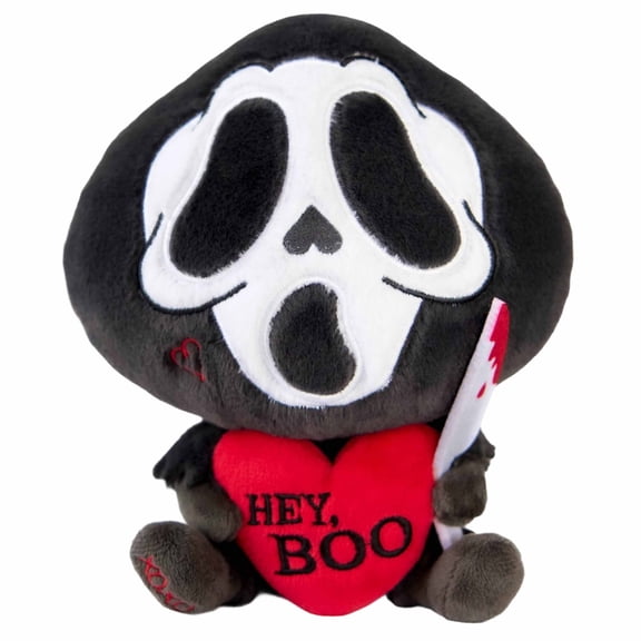 Scream 7 Ghostface Plush Stuffed Animal Ultra Soft Cute Horror Character Doll for Home Decor Party Display and Holiday Gift Giving